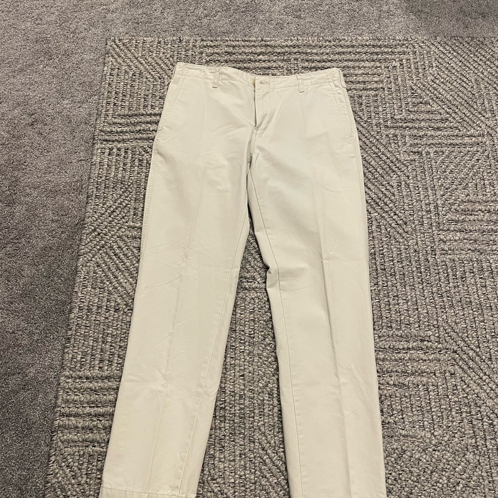 Joseph Abboud Light Khaki Chinos Sz 34x32